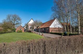 Bauernhaus kaufen in 21706 Drochtersen, Drochtersen - Märchenhaftes Reetdachhaus, liebevoll restauriert mit traumhaftem Garten!