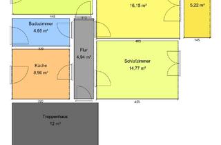 Wohnung kaufen in Schloßstrasse, 01773 Altenberg, Helle 3-Zimmer-Eigentumswohnung, ca. 62m², Balkon