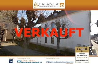 Einfamilienhaus kaufen in 55257 Budenheim, Falanga Immobilien - Tolles Raumwunder-Haus mit Hof, Garten & Penne zum Sanieren in Budenheim!
