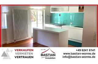 Wohnung kaufen in 67549 Worms, Worms - Mit Nostalgie-Appeal: Modernisierte Altbauwohnung - 127 m² - EBK - Sauna - Garage! Worms-West!