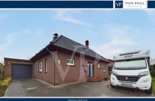 Einfamilienhaus kaufen in Schröderskamp, 26810 Westoverledingen, Moderner Bungalow mit großzügigem Raumkonzept