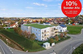 Wohnung kaufen in 88487 Mietingen, **KfW-40-QNG** Großzügig! 4,5 Zi.-EG-Wohnung mit eigenem Gartenanteil