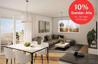 Wohnung kaufen in 88487 Mietingen, **KfW-40-QNG**Großzügig! Durchdachte Neubau-Eigentumswohnung mit herrlichem Sonnenbalkon