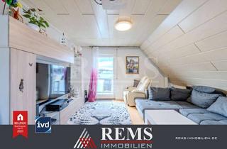Wohnung kaufen in 71404 Korb, Helle 3,5-Zimmer-DG-Wohnung mit Balkon, EBK, TL-Bad und Garage in bevorzugter Lage von Korb