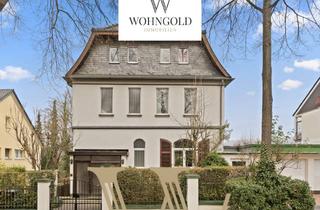 Wohnung kaufen in 53179 Bad Godesberg, Traumblick auf das Siebengebirge: Altbauwohnung in ehemaliger Fabrikantenvilla