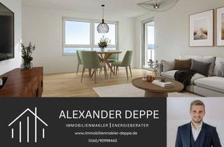 Wohnung kaufen in Oesbergstraße 33, 31812 Bad Pyrmont, ++Mit Video++ Erstbezug - 4-Zimmer-Neubau mit herrlichem Blick übers Weserbergland