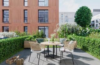 Wohnung kaufen in Zeppelinstraße 15, 71083 Herrenberg, Ein Ort zum Bleiben: Barrierefreie 4-Zi.-Wohnung mit sonnigem Garten und quartierseigener Kita