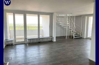 Penthouse mieten in Kurt-Schumacher-Straße 12, 38102 Braunschweig, Penthouse auf 2 Ebenen mit eigener Sauna, Dachterrasse mit Fernblick, Kamin, Aufzug