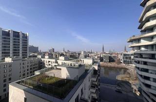 Wohnung mieten in Am Strandkai, 20457 HafenCity, Skylineblick im FIFTYNINE by Hadi Teherani