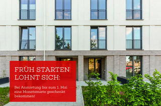 Wohnung mieten in Rennbahnstraße 83, 13086 Weißensee, Früh starten lohnt sich: Bei Anmietung bis zum 1. Mai ein Monat geschenkt!