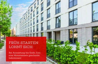 Wohnung mieten in Rennbahnstraße 83, 13086 Weißensee, Früh starten lohnt sich: Bei Anmietung bis zum 30. Juni ein Monat geschenkt!