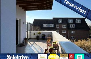 Penthouse mieten in 47441 Moers, Moers City: Penthouse Wohnung mit großer, sonniger Dachterrasse und TG Stellplatz - Single Traum!