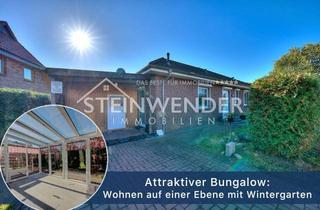 Haus kaufen in 24878 Jagel, Attraktiver Bungalow: Wohnen auf einer Ebene mit Wintergarten