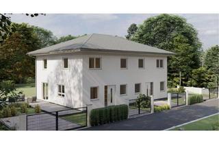 Doppelhaushälfte kaufen in Schöneicher Allee 44, 15370 Fredersdorf-Vogelsdorf, Neubau Doppelhaushälfte in Fredersdorf in Massivbauweise. Fünf Zimmer mit großen Grundstück.
