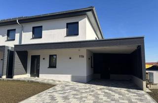 Doppelhaushälfte kaufen in 91726 Gerolfingen, Exklusive Doppelhaushälfte - Modern, Nachhaltig & Erstbezug!