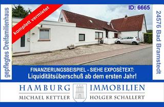 Haus kaufen in 24576 Bad Bramstedt, Komplett vermietetes, saniertes 3-Familienhaus in 24576 Bad Bramstedt