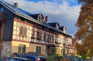 Haus kaufen in 07407 Rudolstadt, Historisches Fachwerkhaus mit Potenzial – Wohn- & Gewerbenutzung in ruhiger Lage von Rudolstadt
