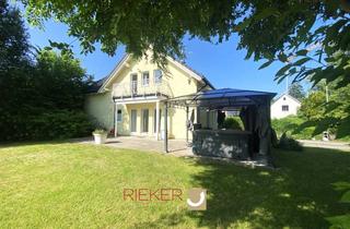 Einfamilienhaus kaufen in 88299 Leutkirch, Außergewöhnliches Einfamilienhaus bei Leutkirch – mit Pool, Sauna und großem Parkgrundstück.
