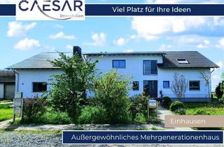 Haus kaufen in 64683 Einhausen, Einzigartiges Anwesen in Alleinlage – Großzügiges Generationenhaus mit nachhaltigem Energiekonzept