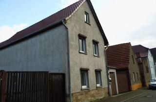 Einfamilienhaus kaufen in 06571 Gehofen, Einfamilienhaus mit kleinem Grundstück und zusätzlich 2 Garagen in ruhiger Ortslage von Gehofen