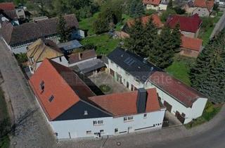 Haus kaufen in Scharnhorststraße 12, 06686 Großgörschen, ländl. Anwesen, Teilvermietet, 5 WE + 107qm Gewerbefl. 817,- Euro/m², JNKM über 40T€ mgl.!