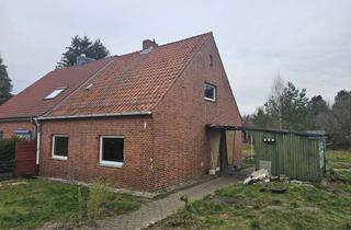 Doppelhaushälfte kaufen in Im Grunde, 29345 Unterlüß, Vermietete Doppelhaushälfte mit Ausbaureserve- attraktive Kapitalanlage in Unterlüß