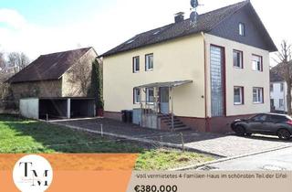 Haus kaufen in 54578 Berndorf, Voll vermietetes 4-Familien-Haus im schönsten Teil der Eifel