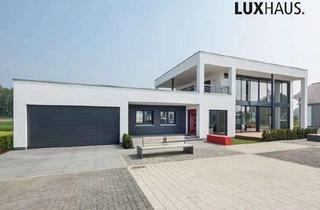 Villa kaufen in 69242 Mühlhausen, LUXHAUS Villa mit Aussicht 320 m² alles individuell planbar Schlüsselfertig 100% Wohlfühlklima