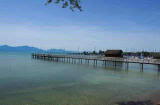 Haus mieten in 83209 Prien, Exklusive Chiemsee-Villa in Bestlage eines renommierten Chiemseeortes - Bergpanorama