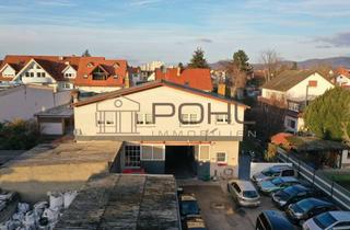 Gewerbeimmobilie kaufen in 69214 Eppelheim, Gewerbe & Wohnen in einem! 1.324 m² Grundstück mit Halle & Wohnung