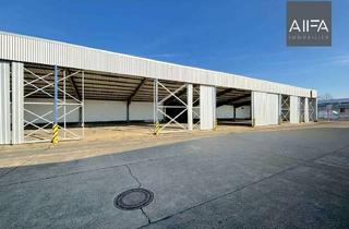 Gewerbeimmobilie mieten in 52511 Geilenkirchen, AllFa – Kalthalle! Halle mit viel Lagerplatz und diversen Schiebetoren in Geilenkirchen Niederheid!