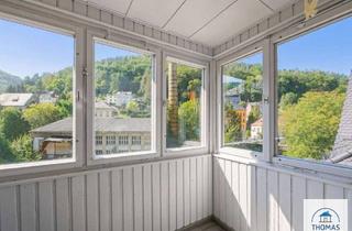 Anlageobjekt in 01824 Königstein, +Attraktive Kap.-Anl. in Königstein: 4-Raum-ETW + 2-Raum-FeWo + 2 Terrassen + Carport & Stellplatz+