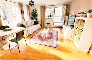 Immobilie mieten in 83043 Bad Aibling, Möblierte 2-Zimmer-Wohnung mit 2 Balkone in Bad Aibling