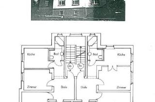 Wohnung kaufen in 08289 Schneeberg, Schneeberg - 3-Zimmerwhg mit Holzboden liebevoll angelegtem Garten