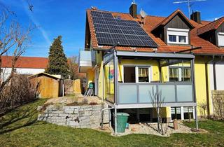 Doppelhaushälfte kaufen in 85307 Paunzhausen, Paunzhausen! Doppelhaushälfte mit Garten, Kachelofen, PV-Anlage, Wintergarten, Garage u. Stellplatz!