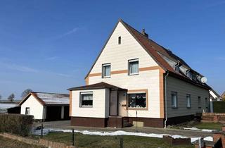 Doppelhaushälfte kaufen in 38372 Büddenstedt, Charmante Doppelhaushälfte in ruhiger Feldrandlage von Reinsdorf