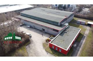 Gewerbeimmobilie kaufen in 99091 Gispersleben, ca. 3000 m² Produktion / Lagerhalle mit Bürotrakt zu verkaufen/vermieten