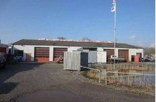 Gewerbeimmobilie mieten in Müllereiweg, 25572 Büttel, LAGER-/PRODUKTIONSHALLE mit BÜROANTEIL und großen Grundstück zu VERMIETEN