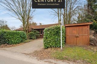Haus kaufen in 27446 Deinstedt, Festpreis! Gemütlicher Bungalow aus Holz (BJ 1999) in Dorfrandlage!