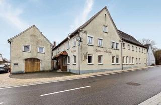 Haus kaufen in 91749 Wittelshofen, Wohngebäude mit Gastwirtschaft, Nebenhaus, Scheune und Potential in Wittelshofen