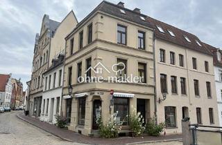 Haus kaufen in 23966 Wismar, Stadthaus mit viel Charme und toller Aussicht, ggf. plus Übernahme Existenz