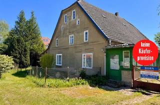 Einfamilienhaus kaufen in 17326 Brüssow, Brüssow / Bagemühl - HORN IMMOBILIEN ++ ein Haus bei Brüssow, mit viel Platz und einem großen Garten in sehr ruhiger Lage