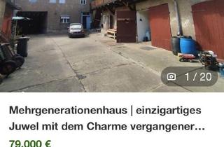 Bauernhaus kaufen in 06800 Raguhn-Jeßnitz, Raguhn-Jeßnitz - Bauernhaus in 06800 Jeßnitz zu verkaufen