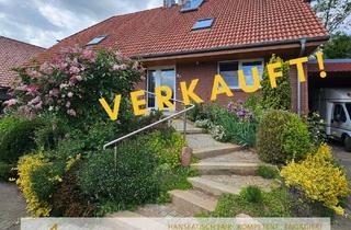 Haus kaufen in 21436 Marschacht, Großer Traumgarten vom Profi angelegt mit viel Platz über 3 Etagen in DHH mit überd. Terrasse- Hinte