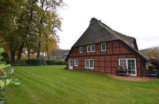 Haus kaufen in 27432 Alfstedt, Ländliches, naturbelassenes Leben im Fachwerkhaus unter Reet