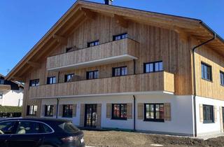 Wohnung kaufen in Feldwieserstraße 52, 83236 Übersee, Bergpanorama 3-Zimmer-Neubauwohnung mit Garten - Übersee am Chiemsee