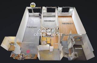 Wohnung kaufen in 61348 Bad Homburg, Provisionsfrei: 3,5 Zimmer Wohnung oder Büro, Praxis in Bad Homburgs bester Innenstadtlage