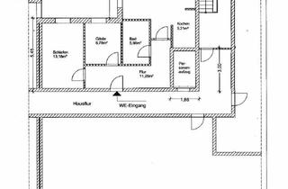 Wohnung mieten in Rosa-Luxemburg-Str., 17192 Waren, Helle, ruhige 3-Zi-Wohnung in Waren