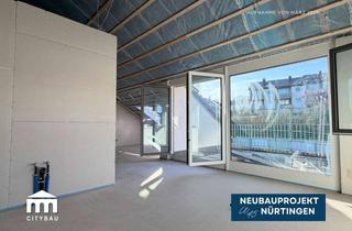 Wohnung kaufen in 72622 Nürtingen, Stilvolle 2-Zimmer Neubau DG-Wohnung mit Balkon | Nürtingen