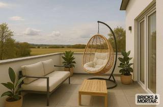 Penthouse kaufen in 74564 Crailsheim, 2-Zimmer-Penthouse in ruhiger Ortsrandlage mit traumhafter Aussicht